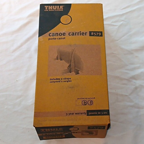 Thule 579 canoe carrier car - thule,